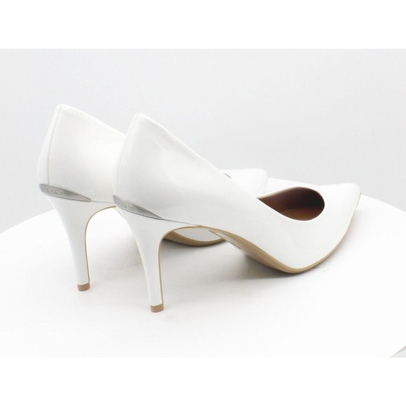 Calvin Klein White Heels - Picture 6 of 8